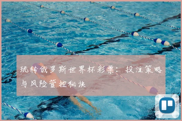 玩转俄罗斯世界杯彩票：投注策略与风险管控秘诀