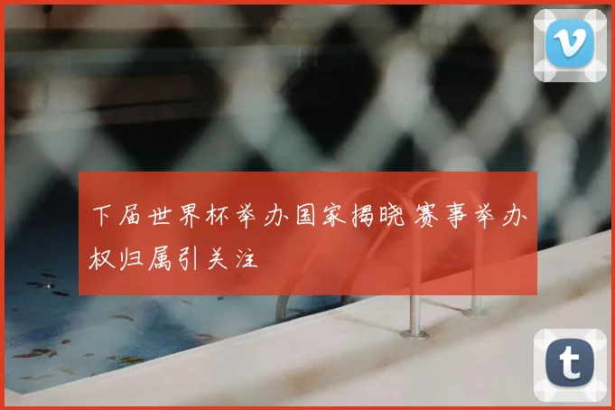 下届世界杯举办国家揭晓 赛事举办权归属引关注